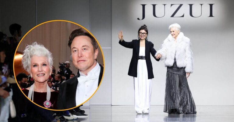 La madre de Elon Musk volvió a las pasarelas de la Semana de la Moda de Nueva York