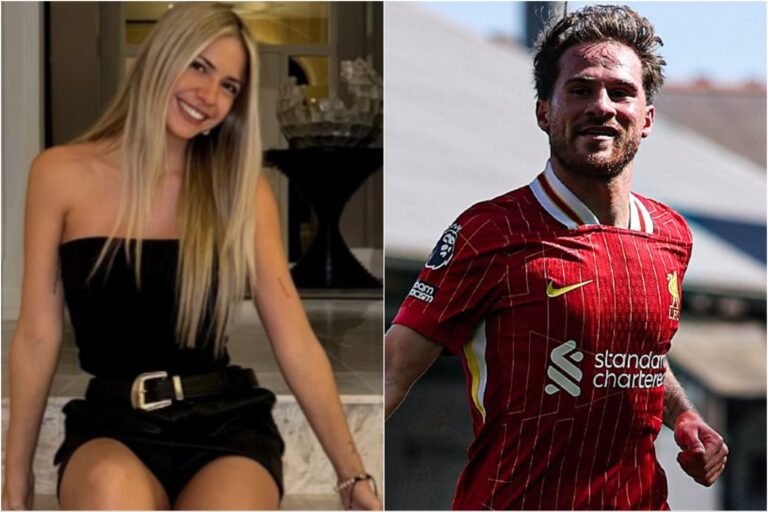La reacción de Ailén Cova al golazo de Alexis Mac Allister con Liverpool: Sos increíble