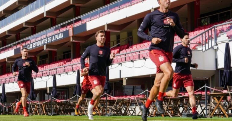 Estudiantes quiere quedar solo arriba en la Copa