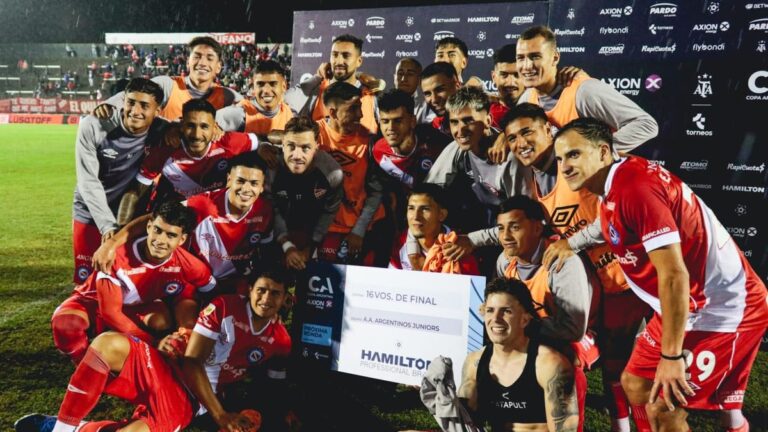 Copa Argentina: goleada de Argentinos y cómoda clasificación