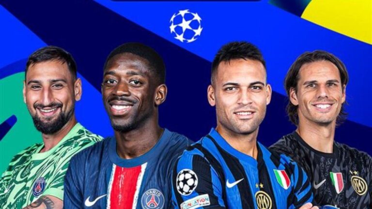 PSG vs Inter de Milán por la final de la Champions League 2024/25: horario, formaciones y TV