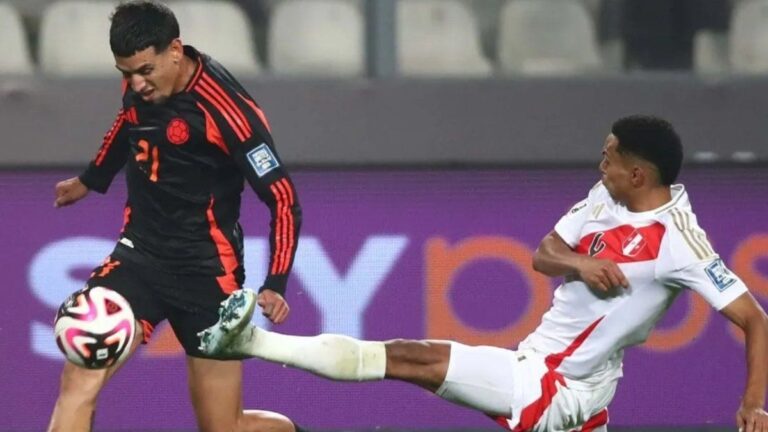 Colombia vs Perú por las Eliminatorias Sudamericanas: horario, formaciones y TV