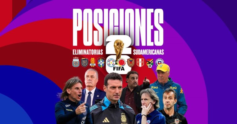 Los cupos que quedan y cómo se juegan las dos últimas fechas de las Eliminatorias Sudamericanas