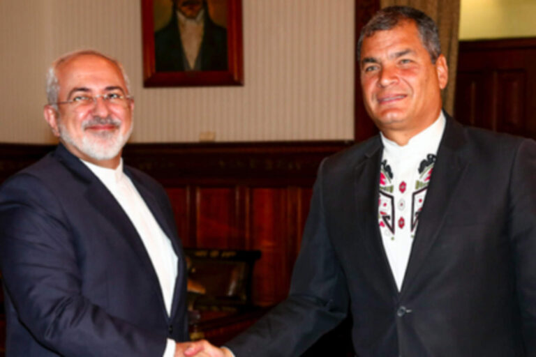 El acercamiento de ex dictador Correa con Irán quedó en el olvido