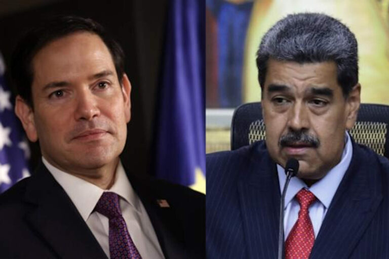 Marco Rubio acusó a Maduro de encabezar una organización criminal en Venezuela