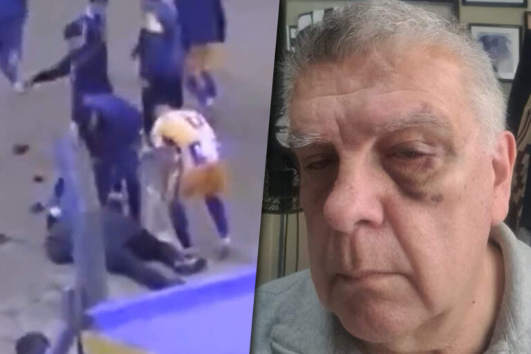 Luis Ventura contó cómo fue el ataque que sufrió en la cancha de Ballester