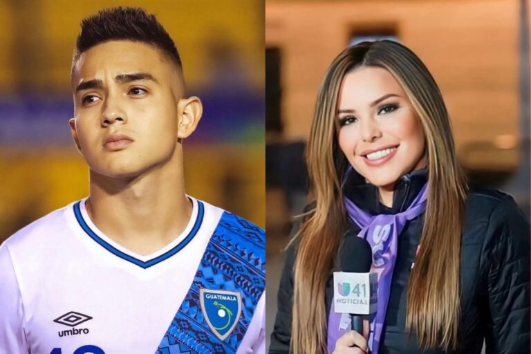 Quién es la presentadora de Univision vinculada al futbolista guatemalteco en medio de una polémica con una influencer