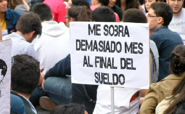 Trabajadores y jubilados pobres: salarios por debajo de la inflación y desocupación en alza