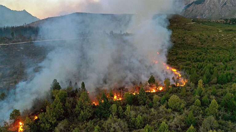 Sequía, tormentas eléctricas y caída de rayos desatan nuevos incendios en la Patagonia