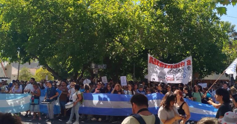 San Juan. Una gran jornada de lucha docente
