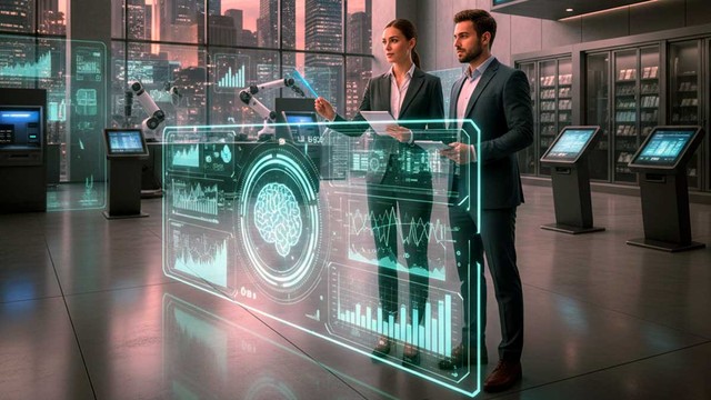 Panel de expertos durante el Red Hat OpenShift Commons Gathering en Buenos Aires, discutiendo tecnologías de nube e inteligencia artificial.