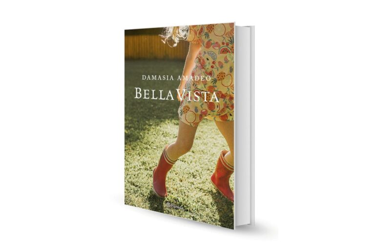 Portada del libro 'Bella Vista' de la autora argentina Damasia Amadeo.