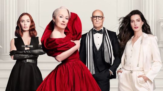 Póster de El Diablo viste a la Moda 2 con Meryl Streep como Miranda Priestly y Anne Hathaway como Andy Sachs