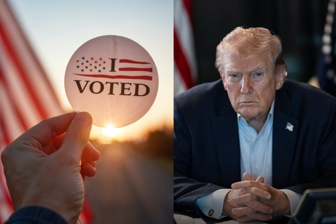 Gráfico de intención de voto para el Congreso de EE.UU. en elecciones de medio término