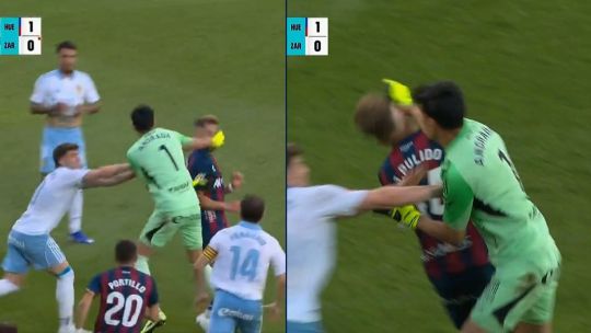 Esteban Andrada arquero argentino sancionado 13 partidos agresión