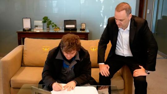 Jueces Leopoldo Rago Gallo y Víctor Arturo Pesino