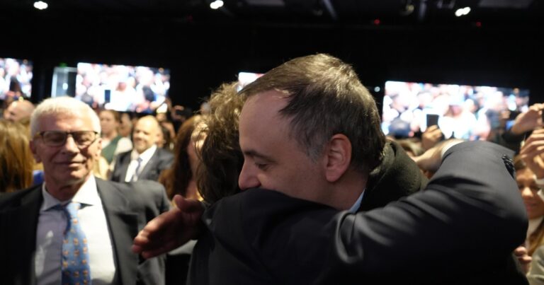 Fachada de la Casa Rosada, sede del Gobierno nacional en Argentina.