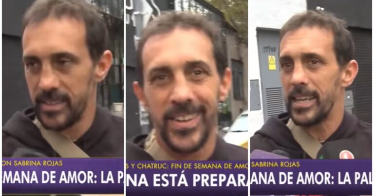 José Chatruc y Sabrina Rojas en una playa de Punta del Este.