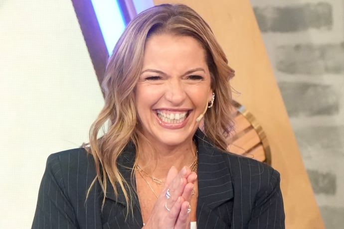 Carina Zampini y Diego Leuco en el regreso de La Peña de Morfi para su décima temporada en Telefe.