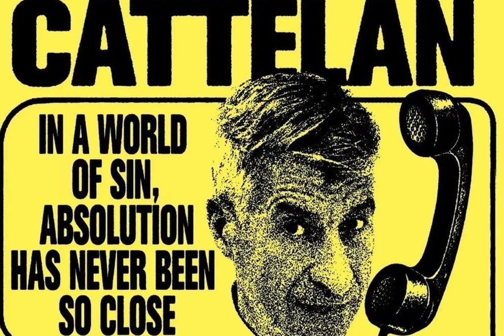 Maurizio Cattelan, artista italiano, conocido por sus obras de arte conceptual.