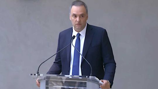 Cristian Ritondo, diputado del PRO, en el Congreso de la Nación Argentina.