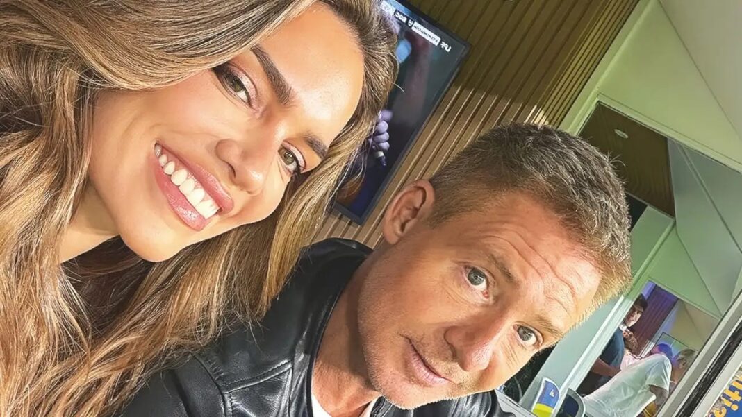 Rocío Robles en entrevista hablando sobre su relación con Adrián Suar