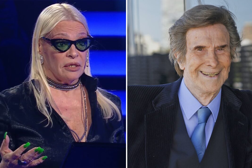 Silvio Soldán durante una entrevista en el estudio de televisión.