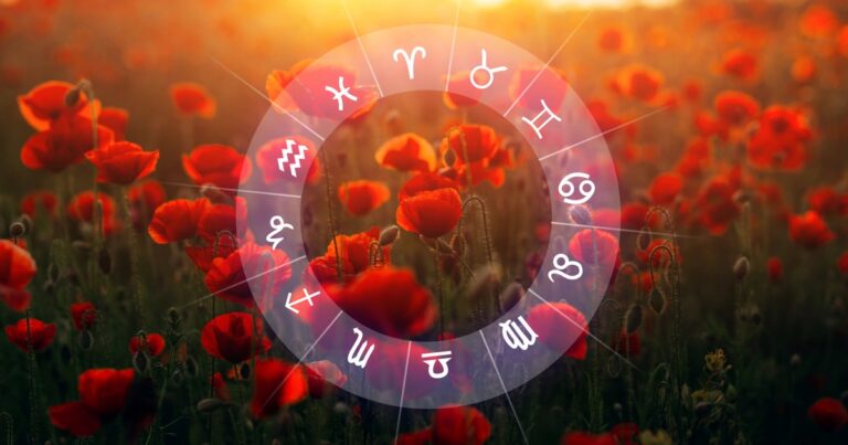 Ilustración simbólica del planeta Venus y el signo zodiacal de Géminis