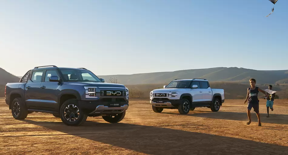 BYD Shark pick-up híbrida en Argentina