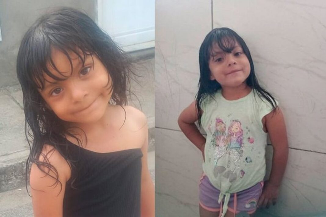 Fotografía de Mía Guadalupe Salteño Altamirano, niña de 5 años buscada por la Justicia