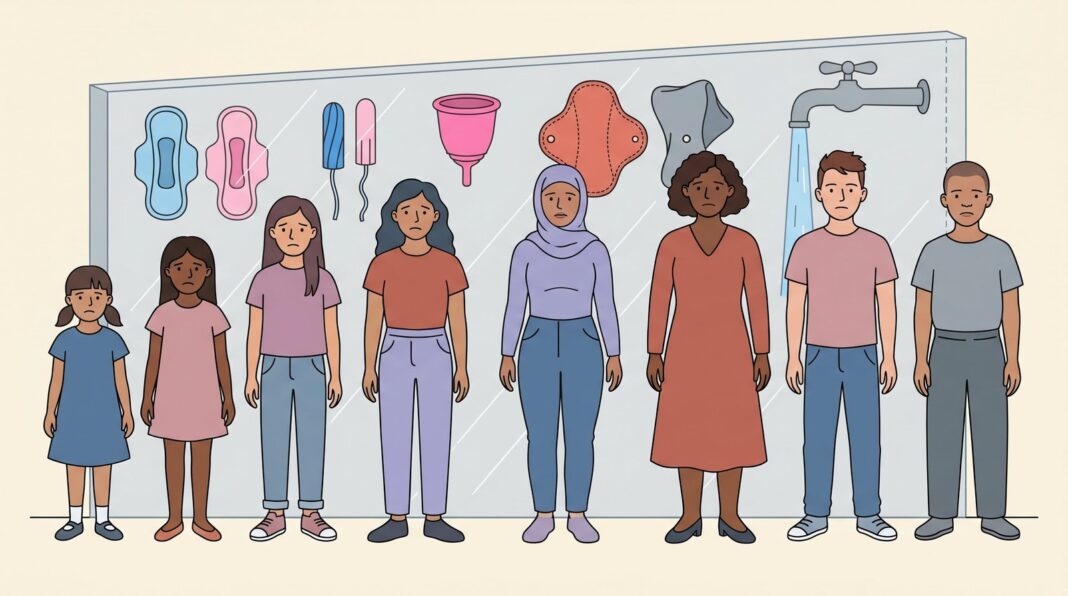 Gráfico con datos de pobreza menstrual en CDMX según COPRED