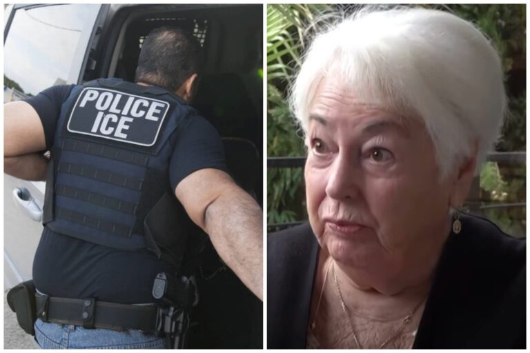 Mujer mayor de 85 años, de origen francés, detenida por ICE en Estados Unidos