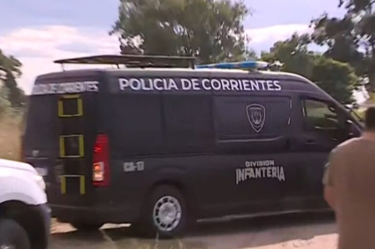 Operativo policial en paraje El Duraznillo, Goya, Corrientes
