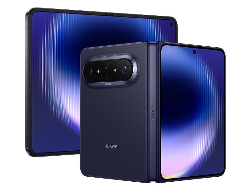 Chip semiconductor de Huawei sobre un fondo tecnológico