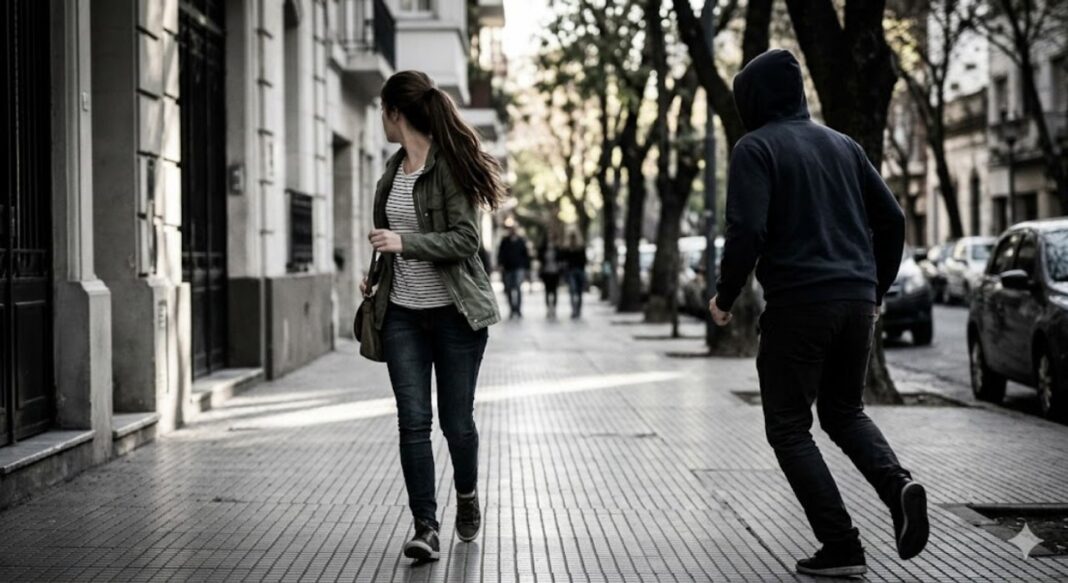 Influencer relata episodio de hostigamiento en Belgrano