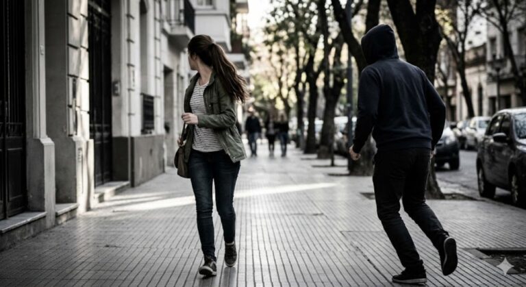 Influencer relata episodio de hostigamiento en Belgrano