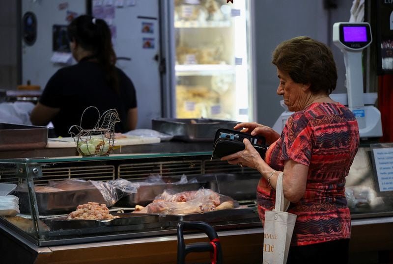 Gráfico de evolución de la inflación mensual en Argentina, abril 2025