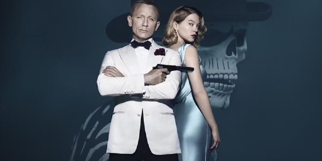 Léa Seydoux en el set de No Time to Die