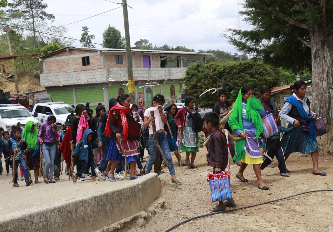 Comunidad indígena en zona montañosa de Guerrero afectada por violencia
