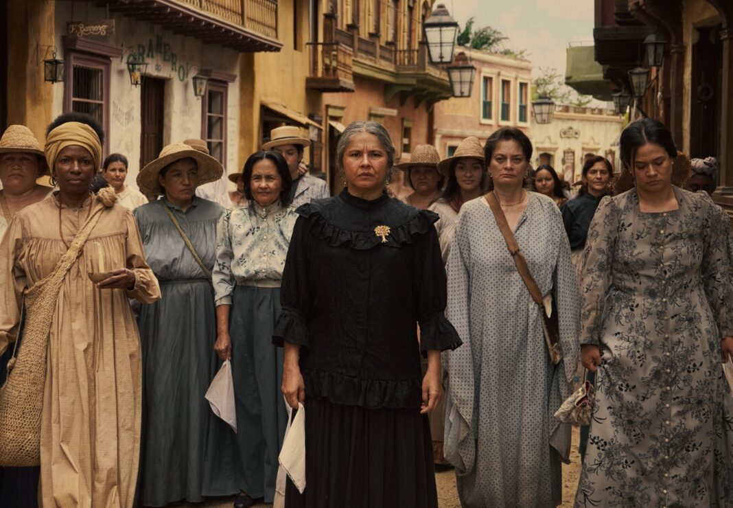 Cartel promocional de la serie Cien años de soledad de Netflix