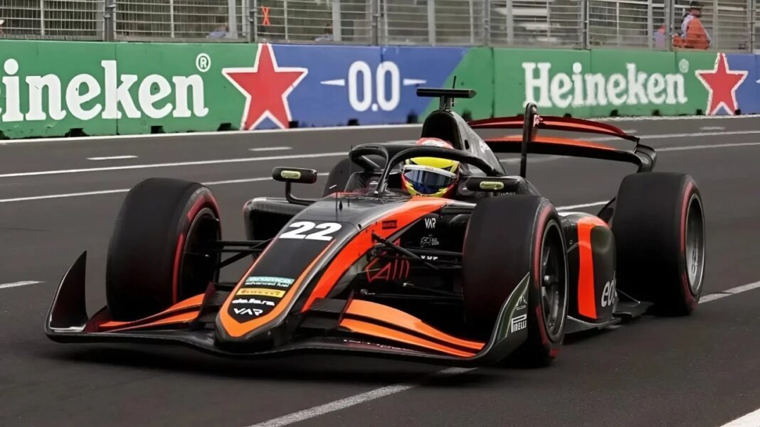 Nicolás Varrone durante la clasificación del GP de Canadá de Fórmula 2