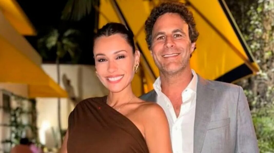 Pampita y Martín Pepa juntos en un evento