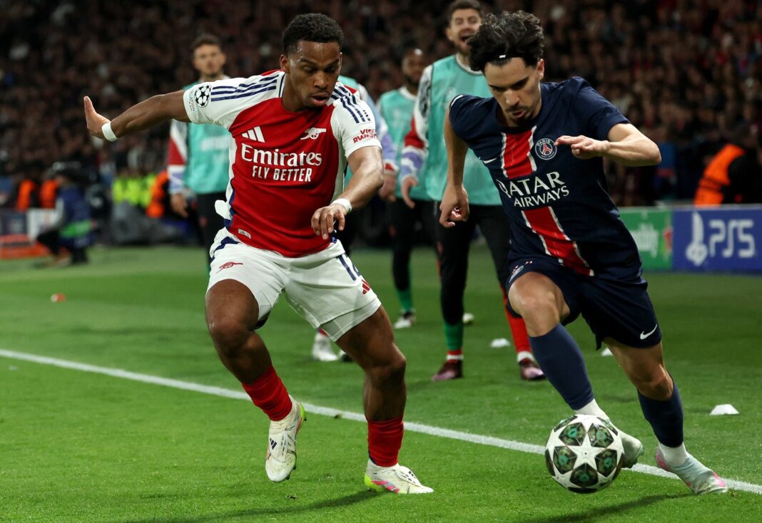 Estadio Puskás Arena de Budapest durante la final de la Champions League entre Paris Saint-Germain y Arsenal