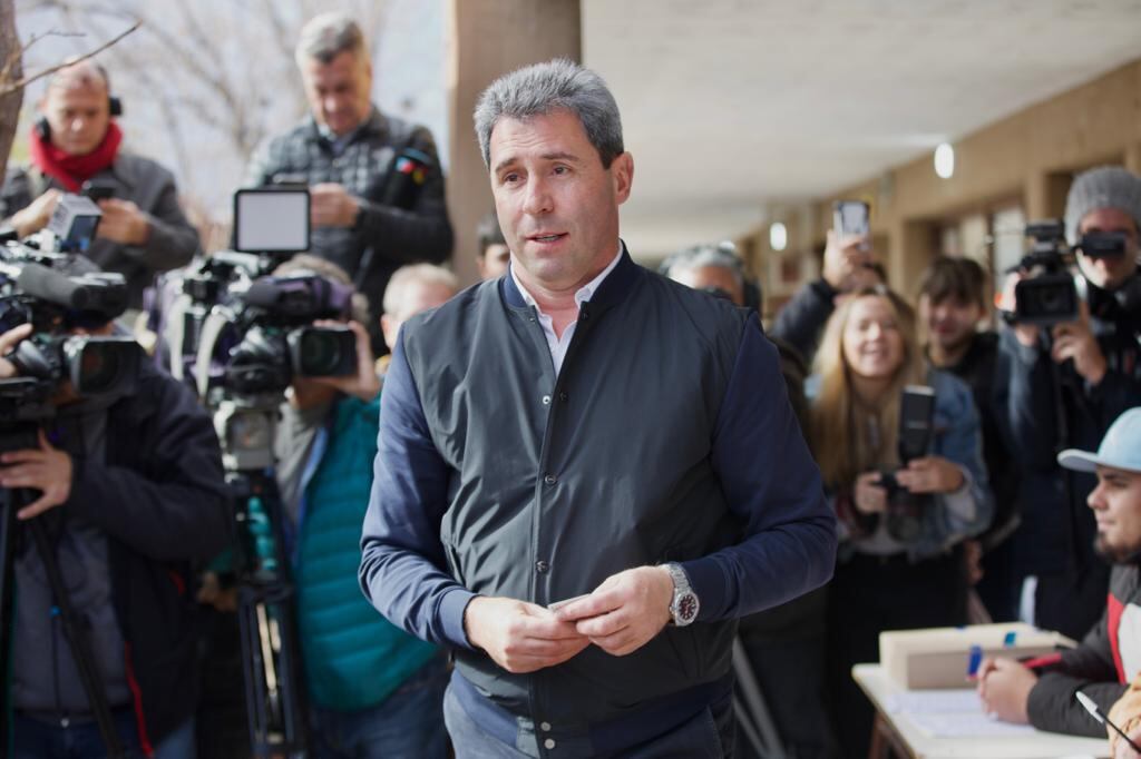 Sergio Uñac en el Senado de la Nación