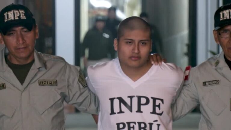 Tony Janzen Valverde Victoriano, alias Pequeño J, en el penal de Marcos Paz