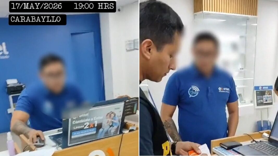 Tarjetas SIM incautadas por la PNP en Carabayllo