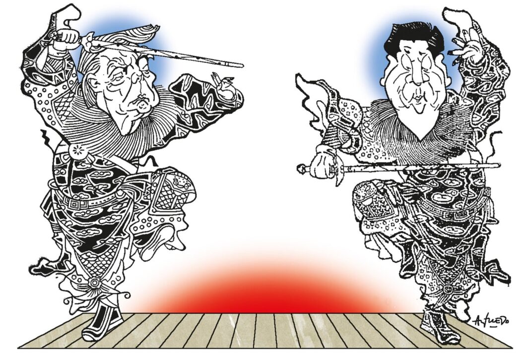 Donald Trump y Xi Jinping reunidos en Pekín