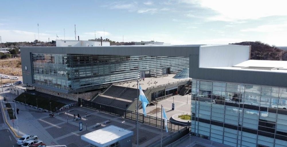 Fachada de la Ciudad Judicial de Neuquén