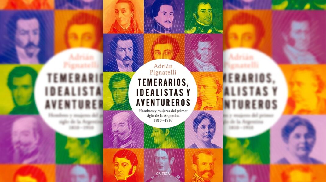 Portada del libro Temerarios, idealistas y aventureros de Adrián Pignatelli