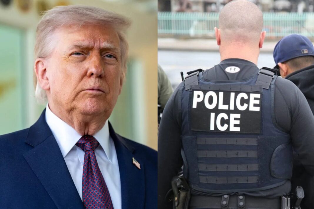 Captura de pantalla del sitio Aliens.gov mostrando un mapa de calor con arrestos del ICE en Estados Unidos